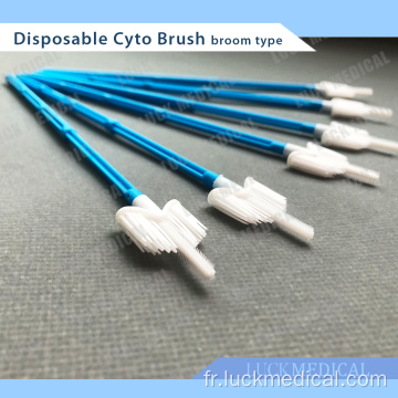 Disposable Cyto Brush Broom Style Broom Forme